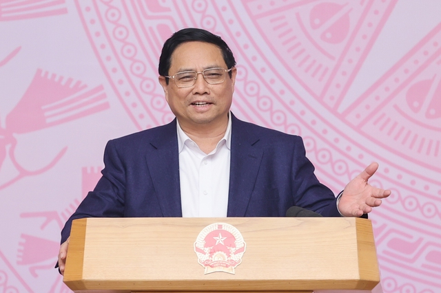 Thủ tướng Chính phủ Phạm Minh Chính phát biểu tại Phiên họp (Ảnh:chinhphu.vn).